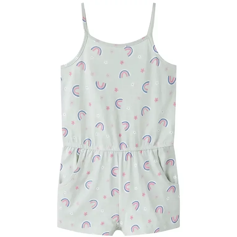 Jumpsuit Vigga (pale aqua rainbow)