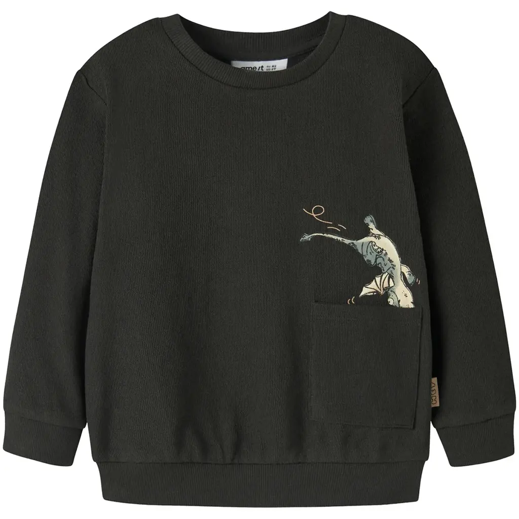 Trui sweat Kaj (peat)