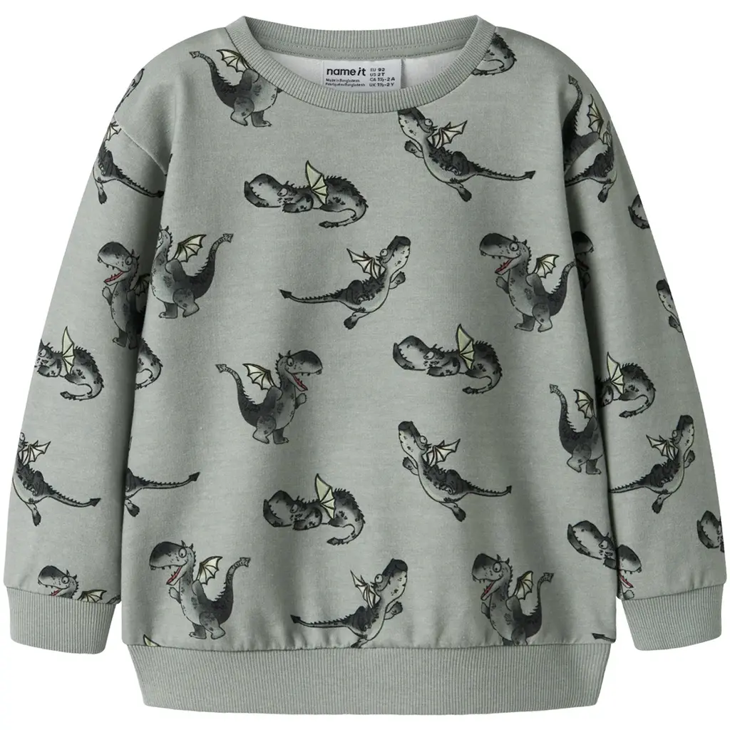 Trui sweat Kasse (green milieu)