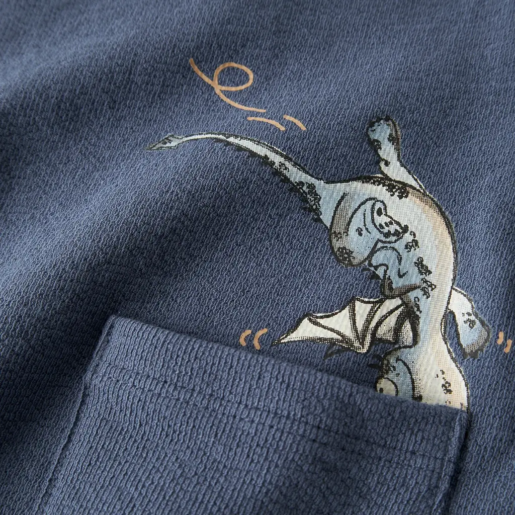 Trui sweat Kaj (vintage indigo)