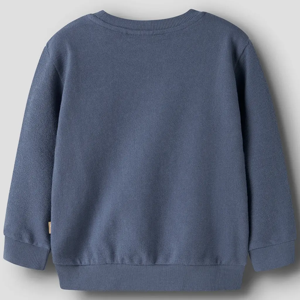 Trui sweat Kaj (vintage indigo)