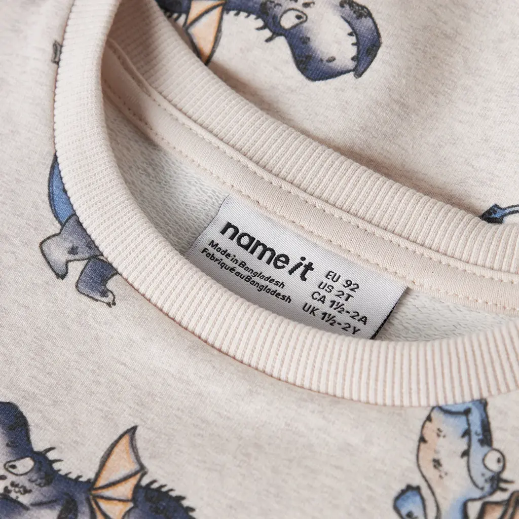 Trui sweat Kasse (peyote melange)