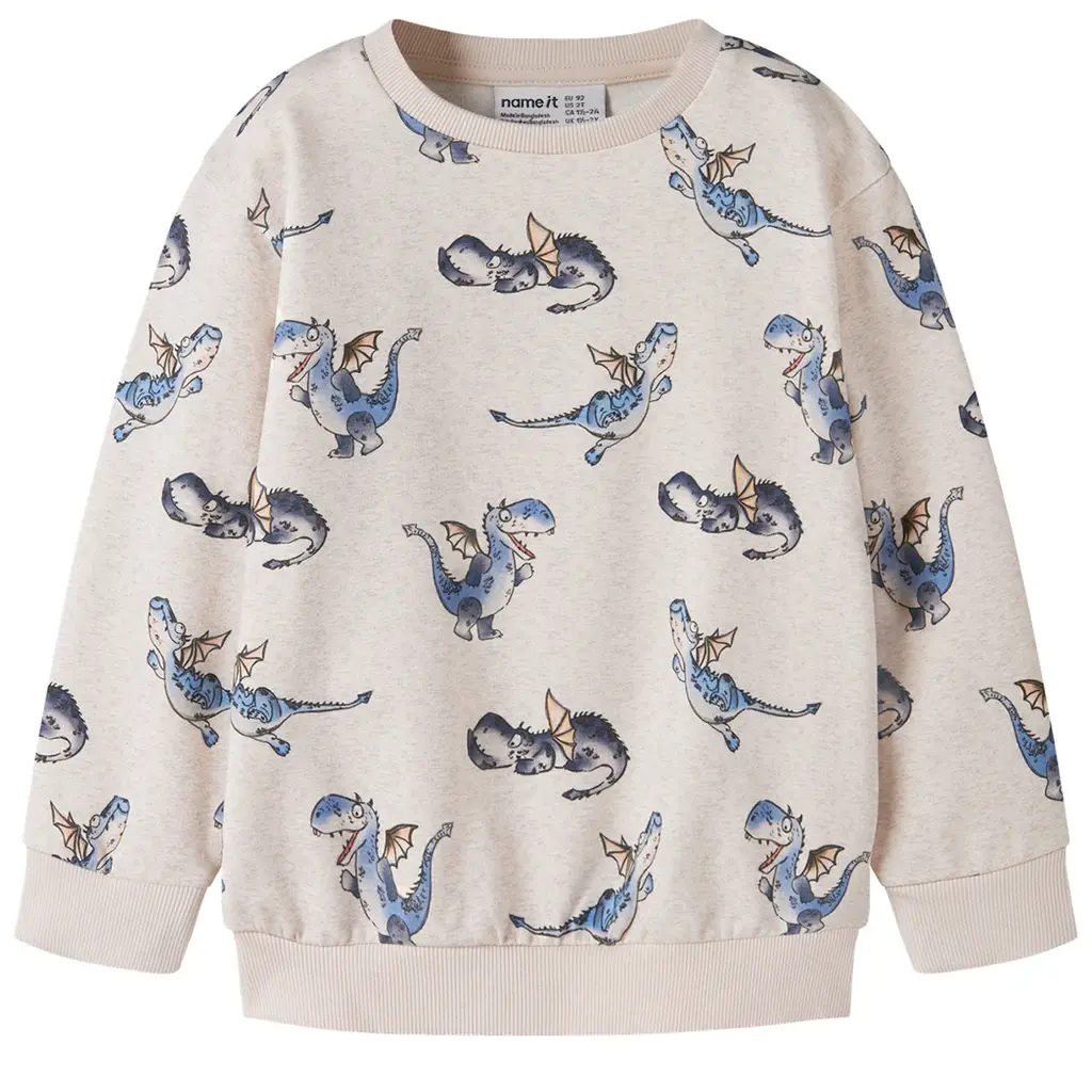 Trui sweat Kasse (peyote melange)