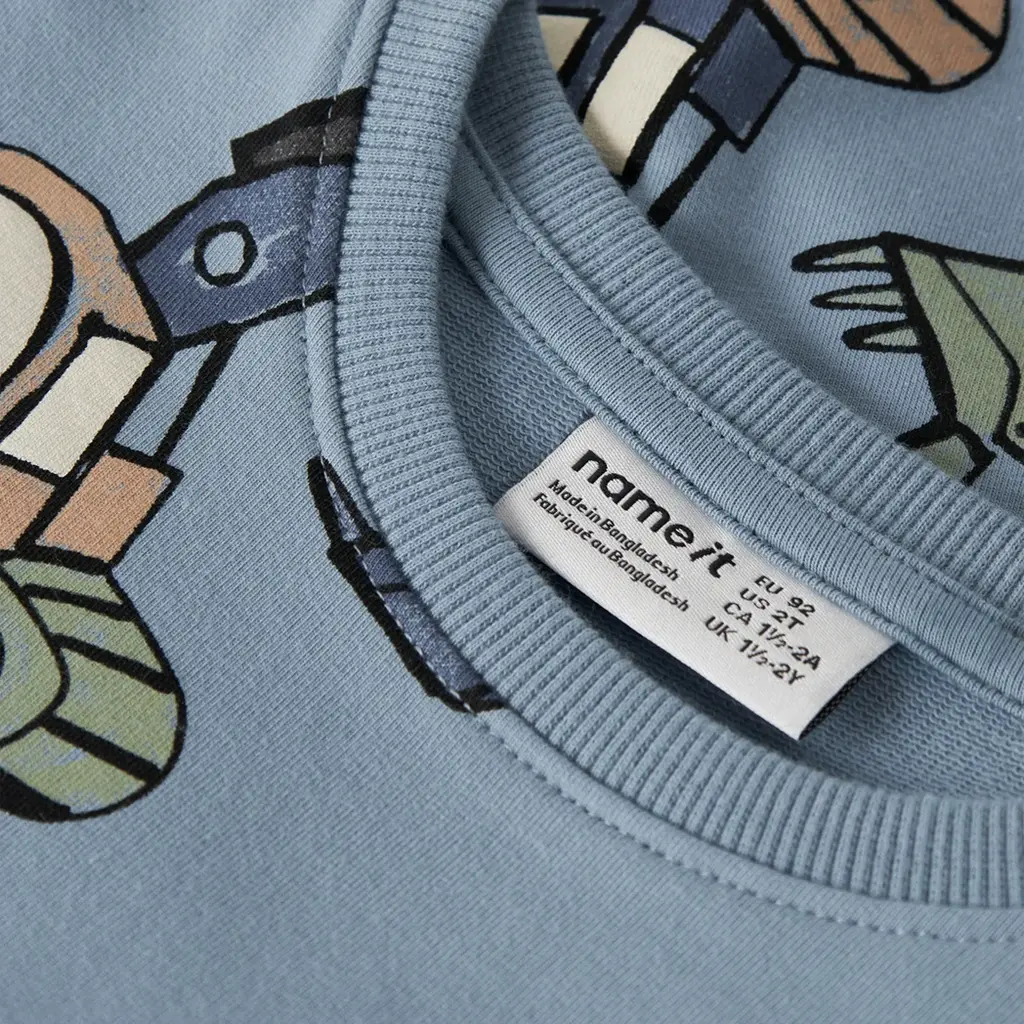 Trui sweat Kark (ashley blue)