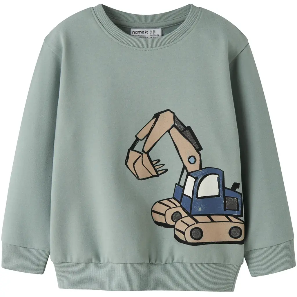 Trui sweat Kark (green milieu)