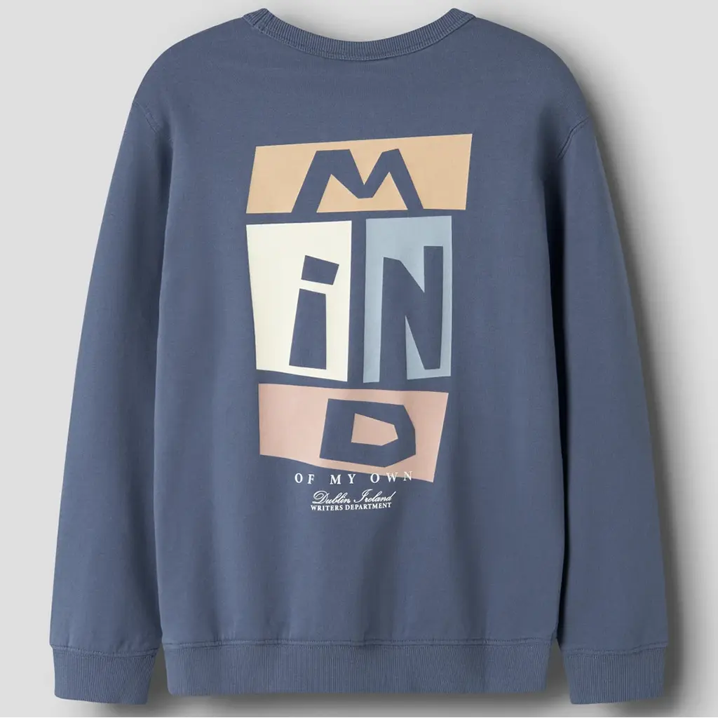 Trui sweat Knist (vintage indigo)