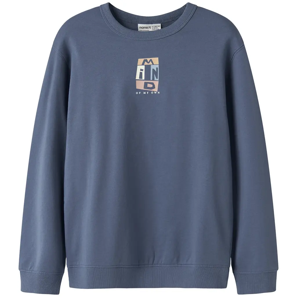 Trui sweat Knist (vintage indigo)