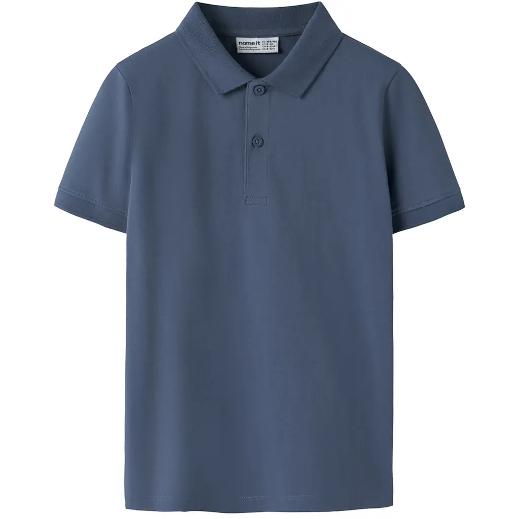 Polo shirt Valukas (vintage indigo)