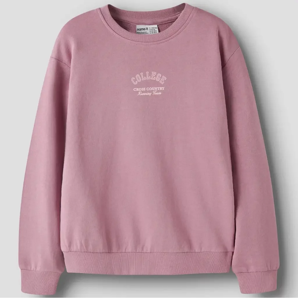 Trui sweat Vasacha (lilas college)