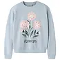 Name It Trui sweat Vasacha (subdued blue flower)