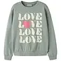 Name It Trui sweat Vasacha (green milieu love)