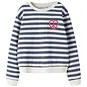 Name It Trui sweat CROPPED Karina (vintage indigo/antique white)