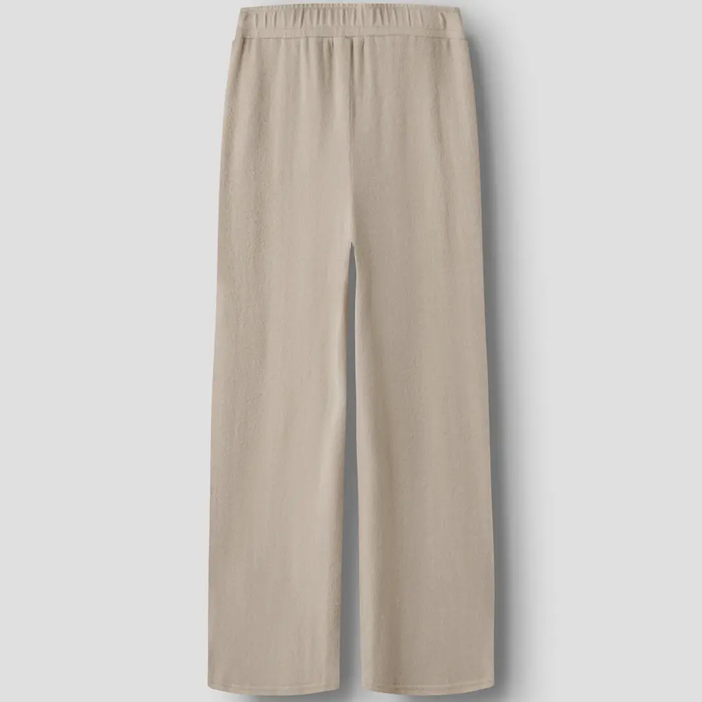 Dun gebreide broek WIDE FIT Kathlon (peyote)