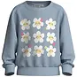 Name It Trui sweat Vasacha (subdued blue happy flowers)