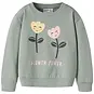 Name It Trui sweat Vasacha (green milieu flower power)