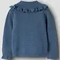 Name It Gebreid truitje met kraag REGULAR FIT Kirstena (vintage indigo)