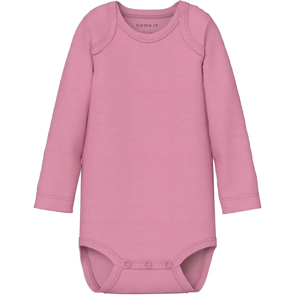 Drie rompertjes Flower (jet stream/lilac marble/cashmere rose)