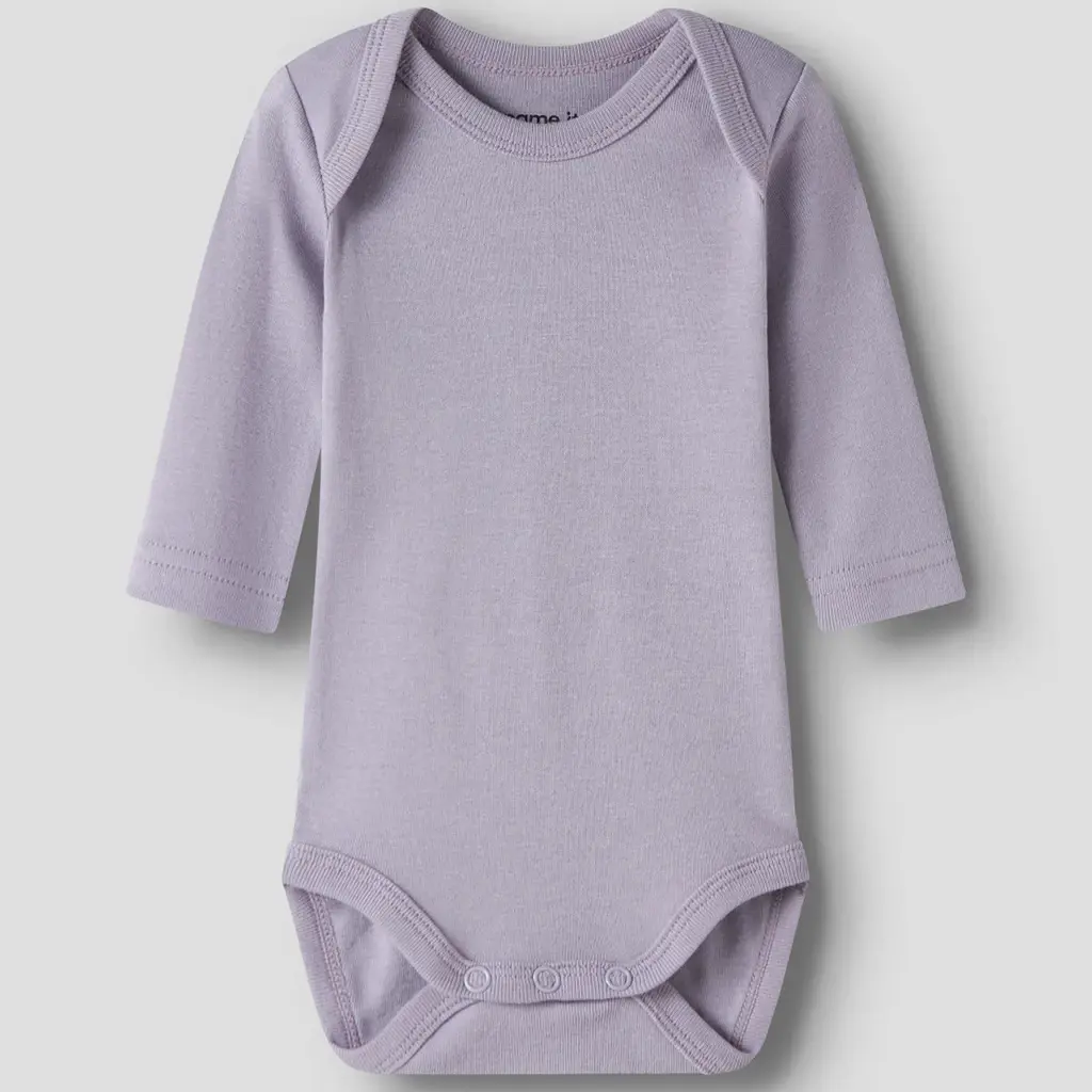 Drie rompertjes Deer (lilac marble/jet stream/lavender gray)