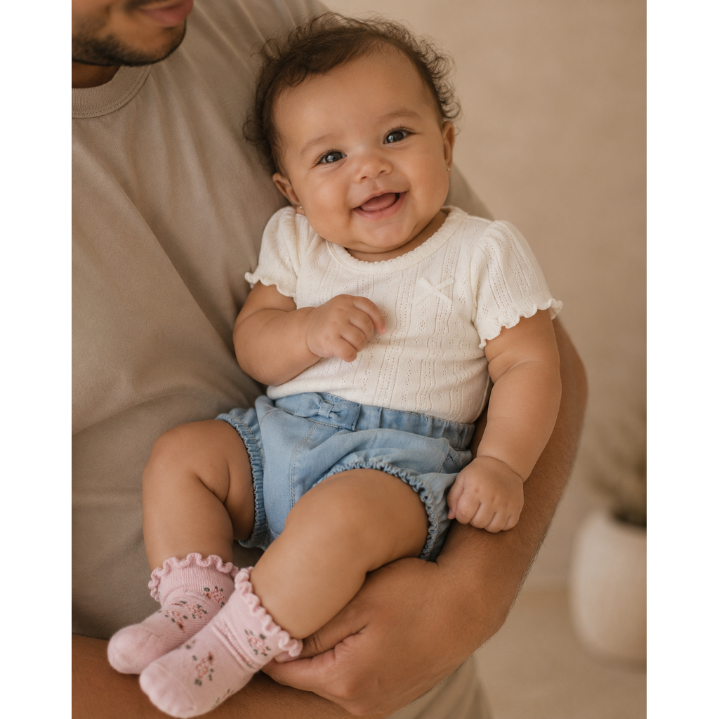 Baby sokjes Hiro (crade pink)