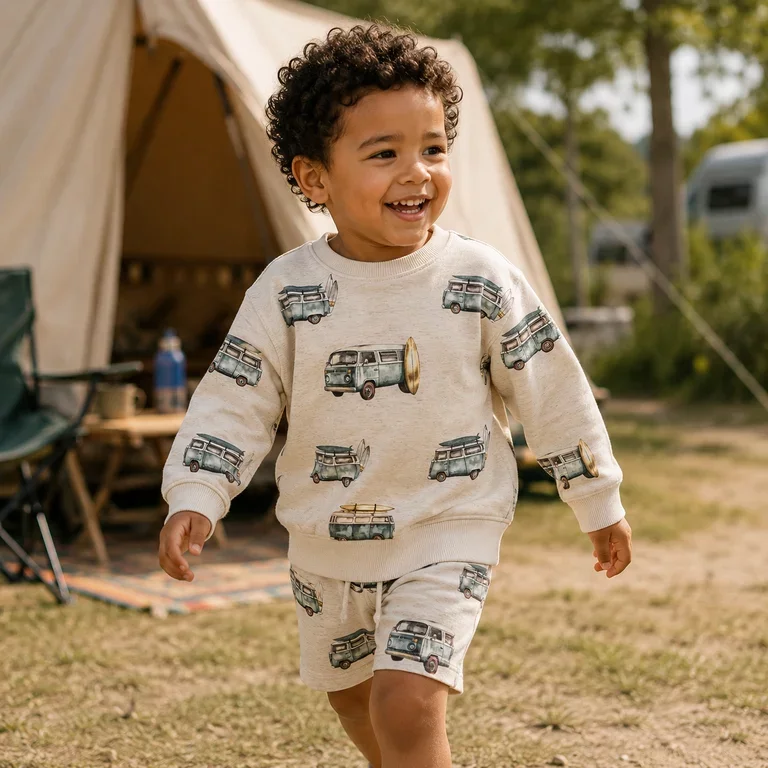 Trui sweat Jaxon (peyote melange)