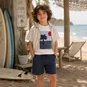 Name It Korte broek badstof Jared (vintage indigo)