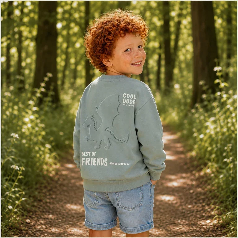 Trui sweat Kimo (green milieu)