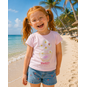 Name It Kort spijkerbroekje REGULAR FIT Rose (light blue denim strawberry)