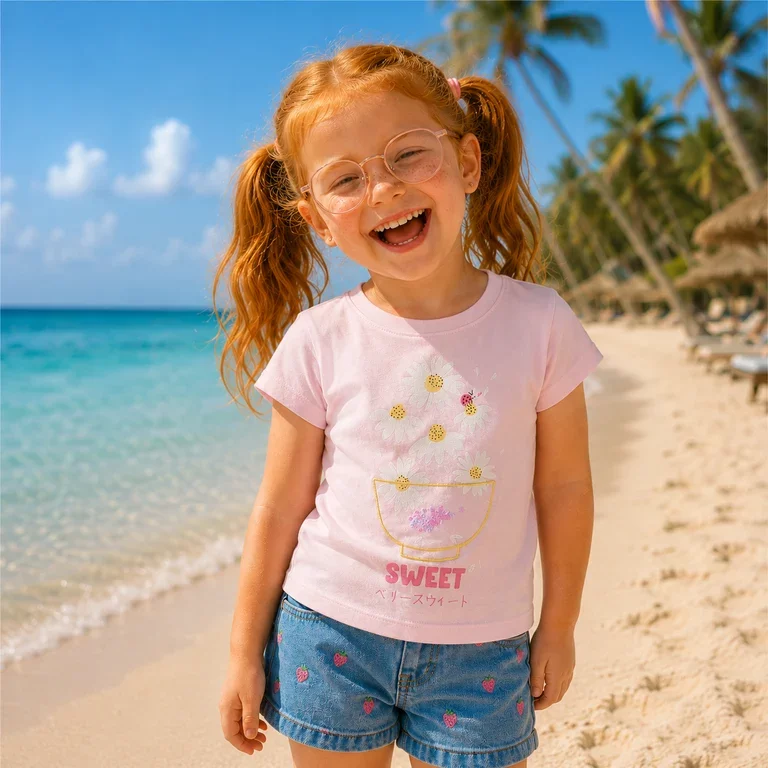 T-shirt REGULAR FIT Joline (cradle pink)