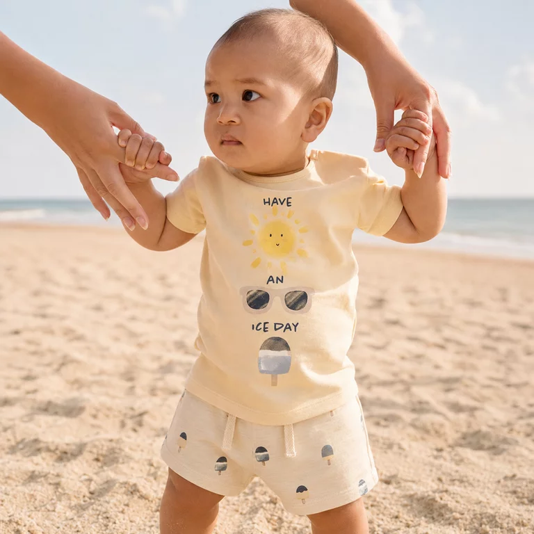 T-shirt Jefrey (double cream)