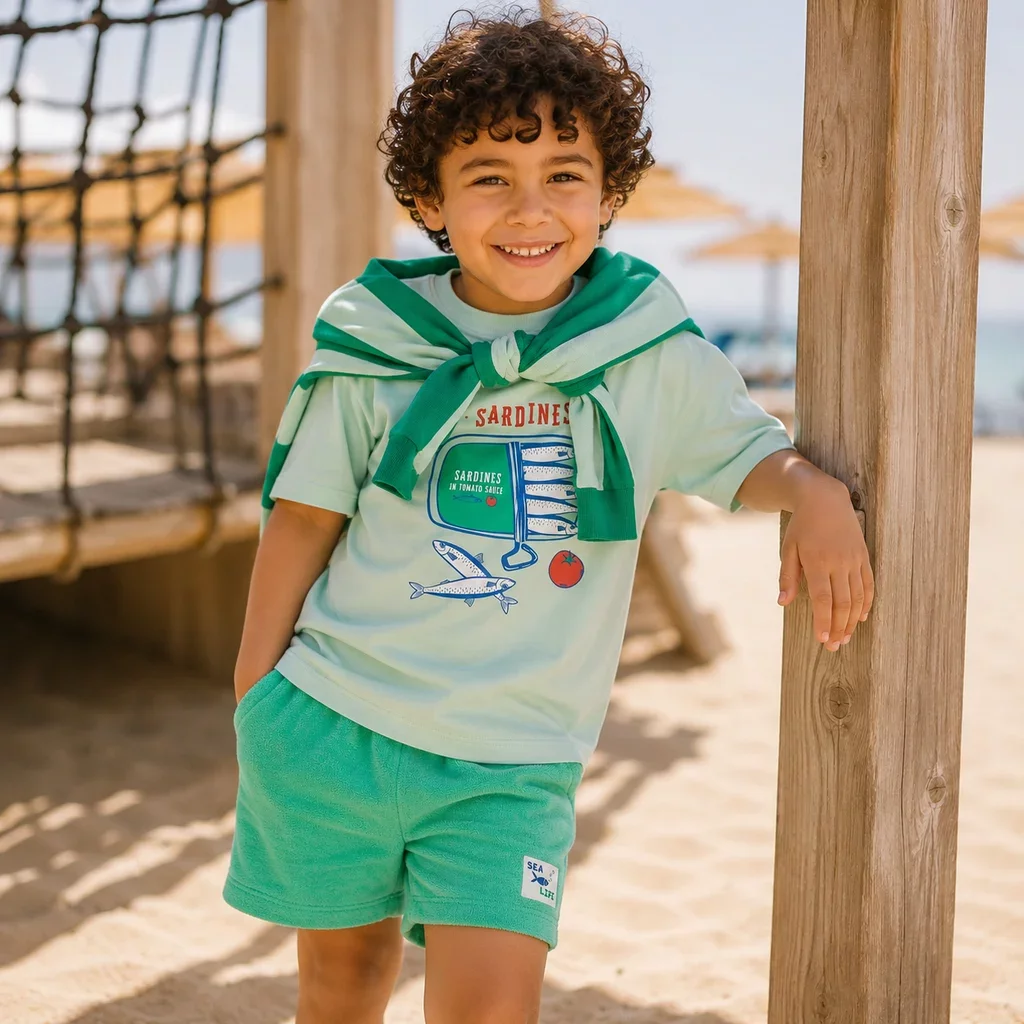 T-shirt Hadu (subtle green)