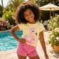 Name It T-shirt Votia (double cream flamingo)