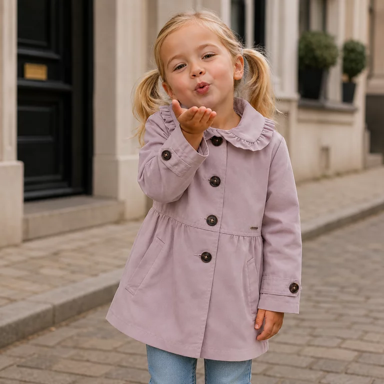 Zomerjas trench coat Madelin (keepsake lilac)