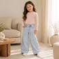 Name It Jeans WIDE LEG Rose (light blue bleached denim)