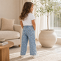Name It Jeans MOM FIT Bella (medium blue denim hearts)