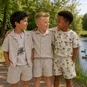 Name It Korte broek sweat Henry (peyote melange)
