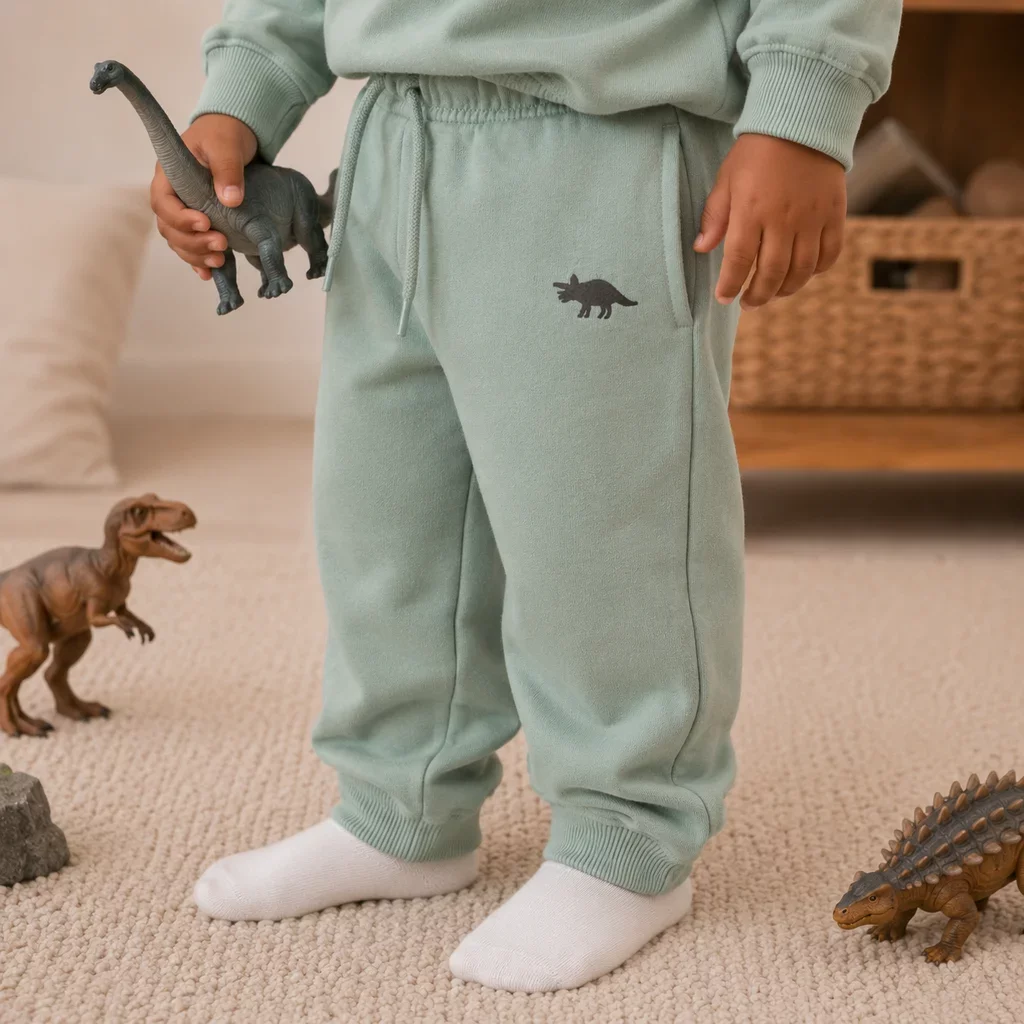 Joggingbroek Vallen (green milieu DINO)