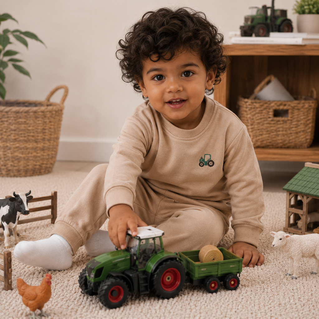 Trui sweat Vallen (sesame TRACTOR)