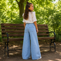 Name It Jeans WIDE LEG harten Rose (light blue denim)
