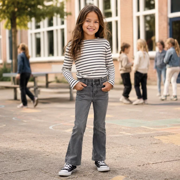 Jeans BOOTCUT Polly (medium grey denim)