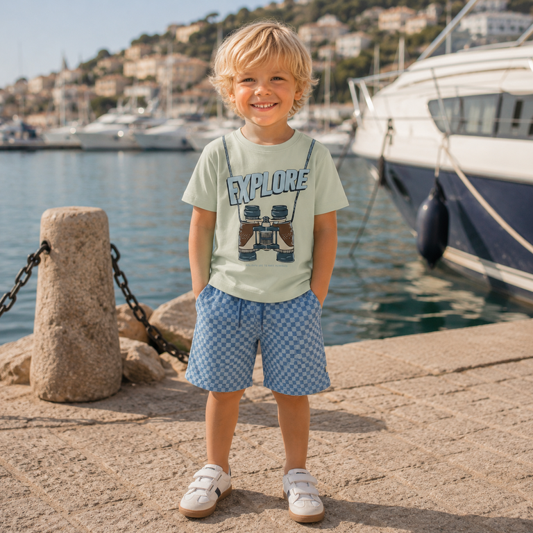 T-shirt Holli (pale aqua)