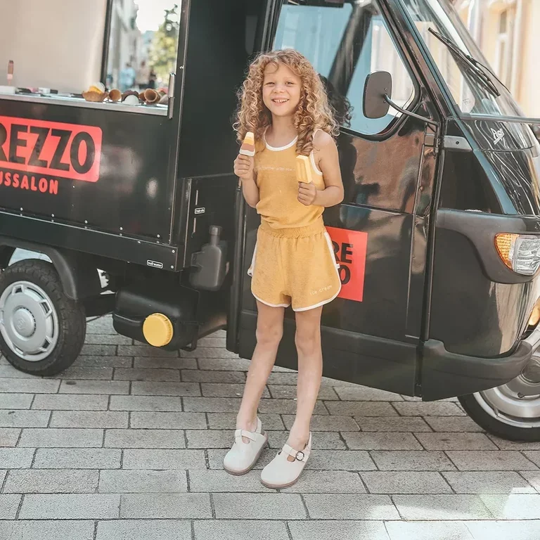 Topje Terry badstof (mango)