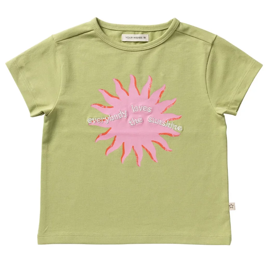 T-shirt Sunshine (pistachio)