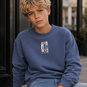 Name It Trui sweat Knist (vintage indigo)