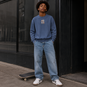 Name It Trui sweat Knist (vintage indigo)