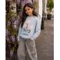 Name It Trui sweat Vasacha (subdued blue flower)