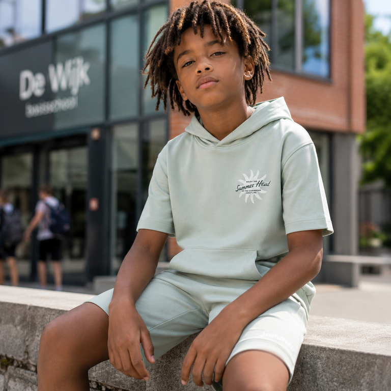 Shirt sweat Huko (pale aqua)