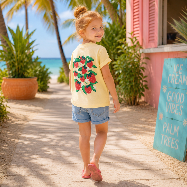 T-shirt Vix (double cream strawberry)