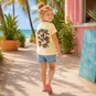 Name It T-shirt Vix (double cream strawberry)
