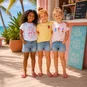 Name It T-shirt Vix (double cream strawberry)