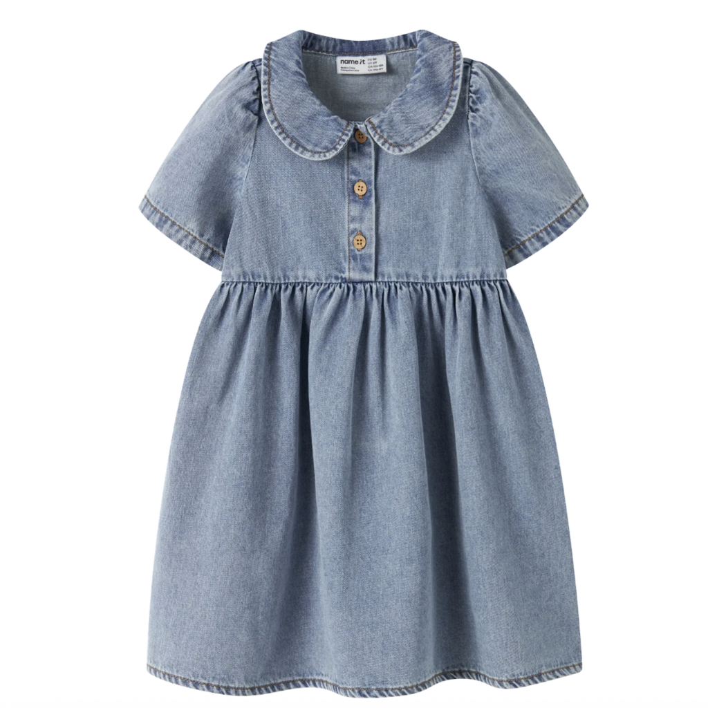 Spijkerjurkje Poppy (medium blue denim)